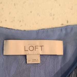 LOFT Soft Blue Top